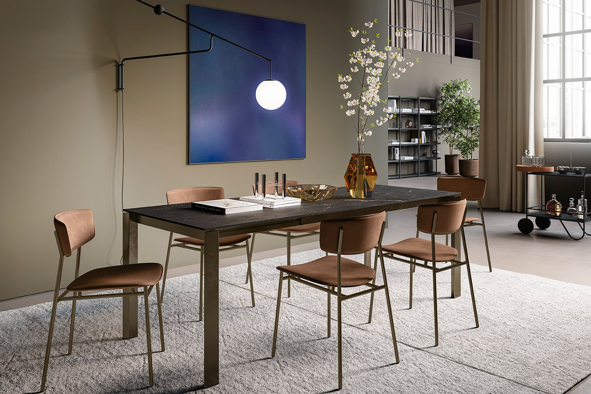 calligaris---fifties sedie sala da pranzo