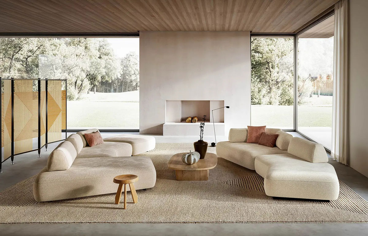 divani modulari le comfort capriccio