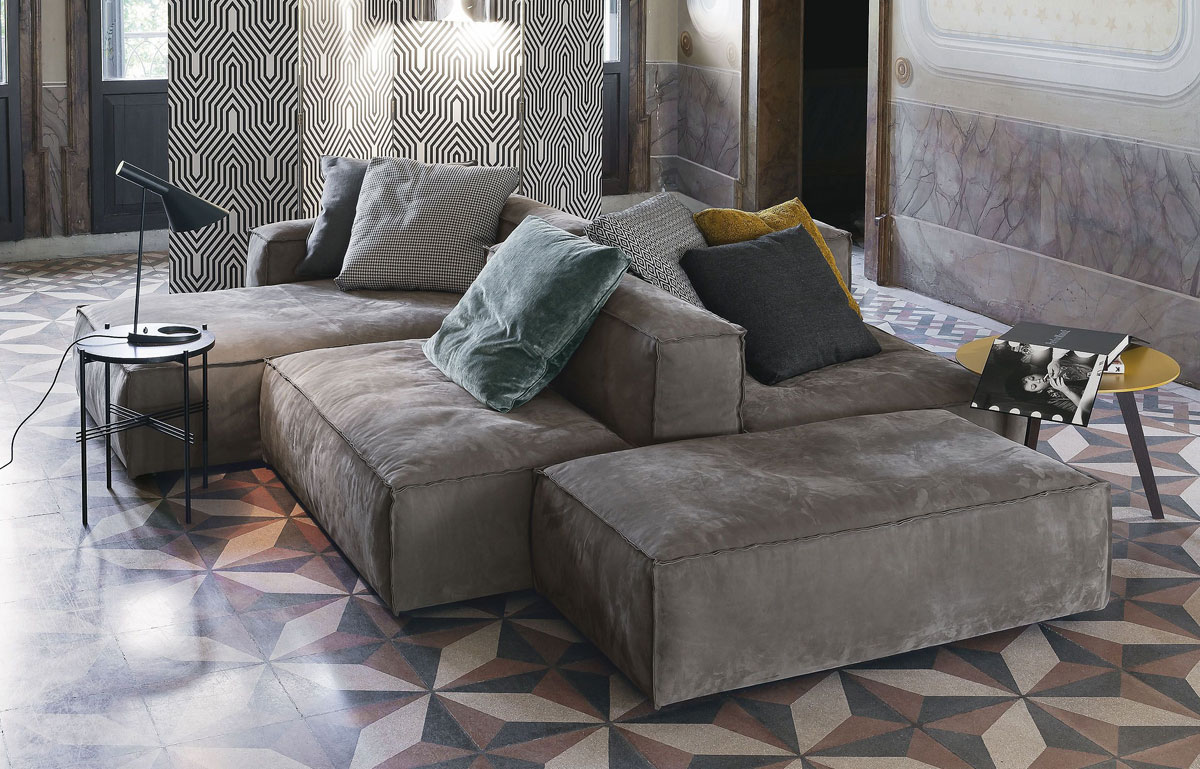 divani modulari moderni flexteam reef
